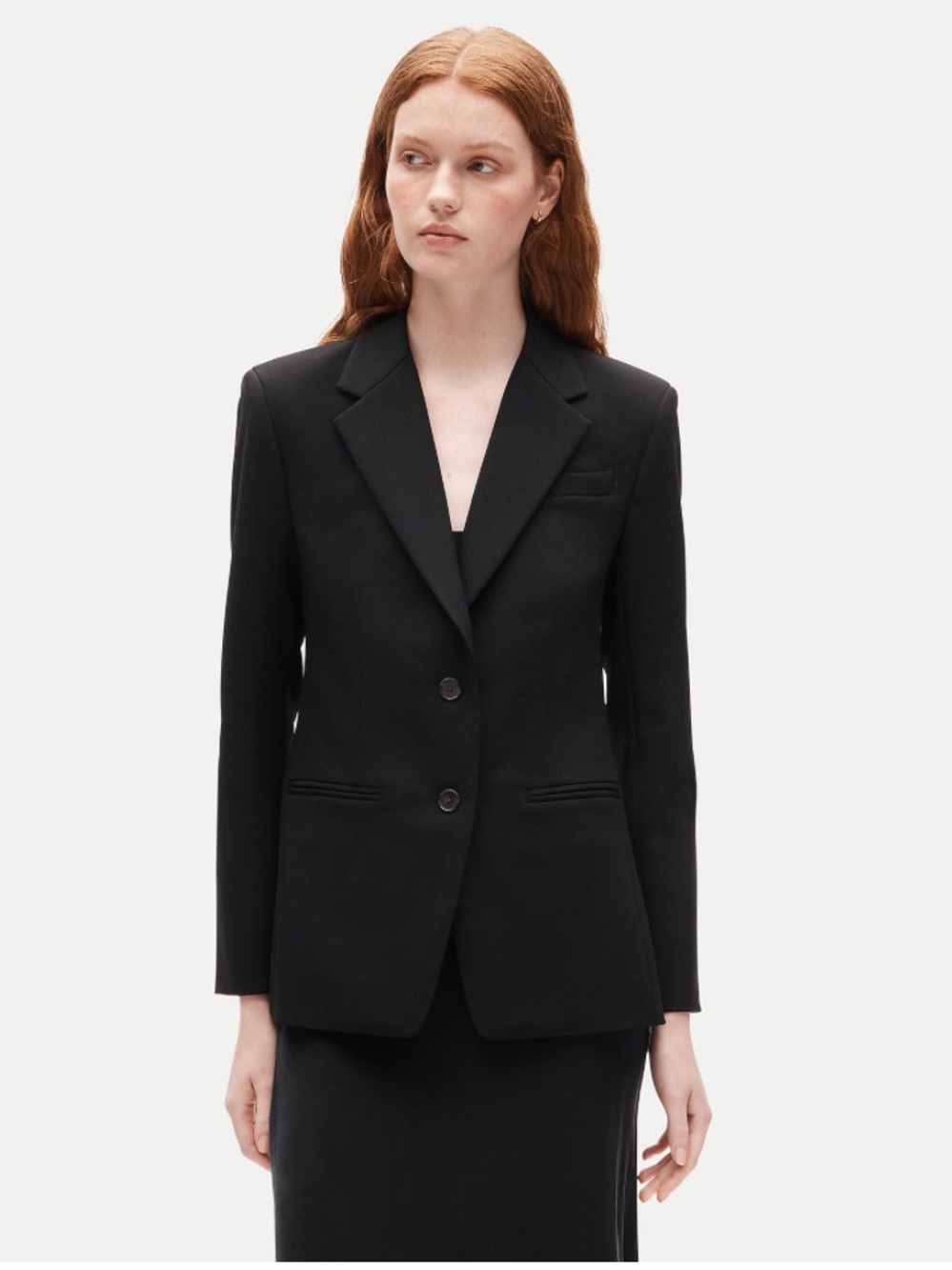 J. Crew Margeaux blazer in four-season stretch - Black